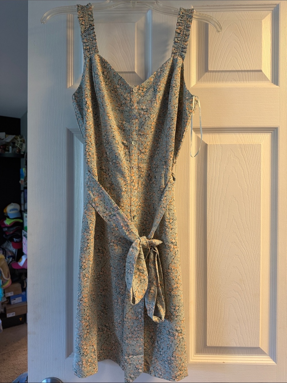 Floral Tie-Waist Sundress